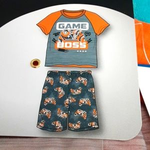 NWT Up Late Gamers 2 Piece Pajama Set and Gift